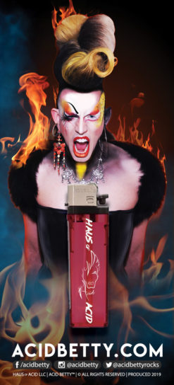 FIRE! Acid Lighter - Haus of Acid Logo and Ensignia