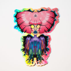 DRIPPING Holographic Sticker by William Scott