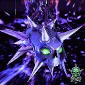 SKULL BAG #11- Purple Scorn